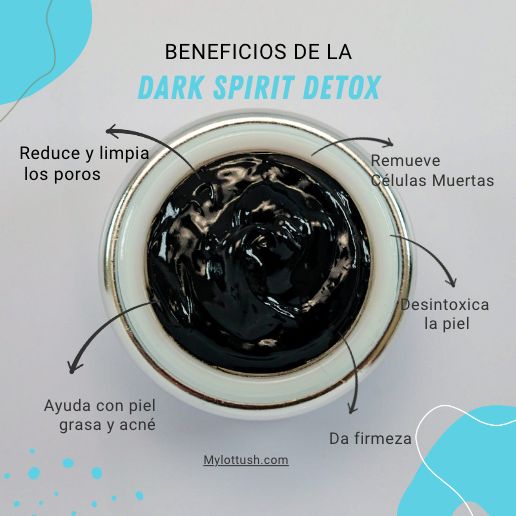 Mascarilla Dark Spirit Detox (Carbón Activado)