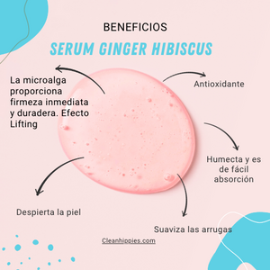 Ginger Hibiscus Serum (Vitaminas A, C, B3, E)